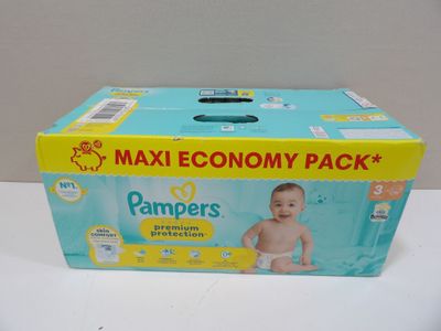 Culottes-couches Pampers pour bébé, taille 3 - 6 kg, boîte de 50