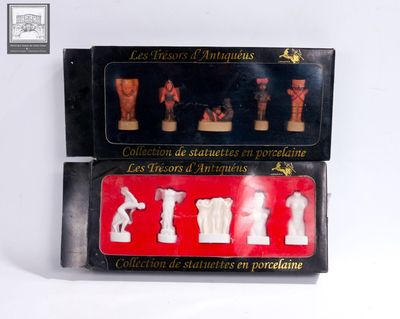 LES TRESORS D'ANTIQUEUS, collection de statuettes en porcela… - Photo 1