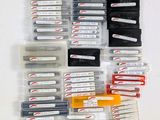 a lot of different types of batteries in this picture