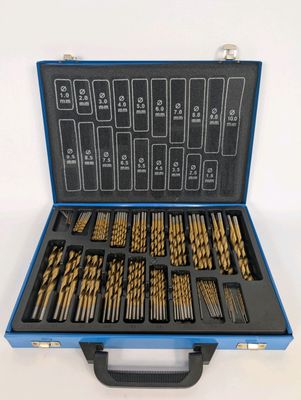 175 Forets en titane traité pour une usure minimale, de 1 a 10 mm avec - Photo 1