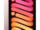 a close up of an ipad air with a pink and yellow background