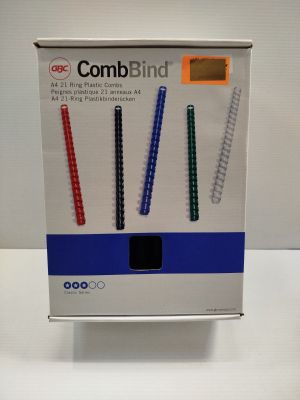 an image of a combbind in a box on a table