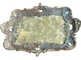 a picture of a mirror that is sitting on a table
