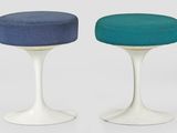 pair of tulip stools by eero