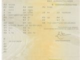 l'image d'un document sur lequel figure la photo d'une personne