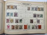 a book with a lot of stamps on it