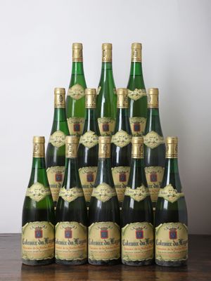 un lot de bouteilles de vin posées sur une table en bois