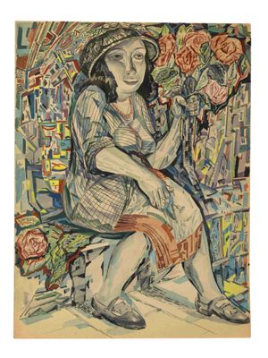 Suiveur DE Pavel Filonov (1883–1941), 20eme SIÈCle