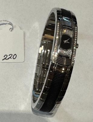 Montre en acier, signée - MAUBOUSSIN - Cadran entièrement se…