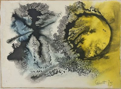 Michel CADORET (1912-1985) Composition, 1975