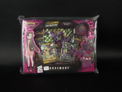un paquet de cartes à collectionner Pokémon sur fond noir