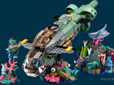 a lego star wars set with a spaceship and other toy figures