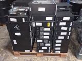 a lot of boxes that are sitting on a pallet