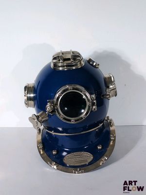 Casque de scaphandre Mark V bleu, Morse diving équipement Co…