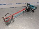 the hose is attached to the hose holder on the floor