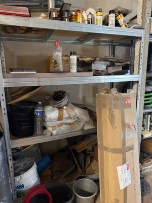 a room filled with lots of tools and supplies