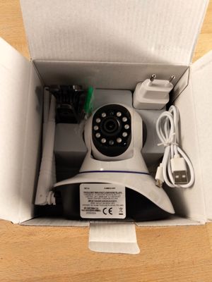 Caméra Wi-Fi smart net. Produit neuf, ouvert juste pour phot…