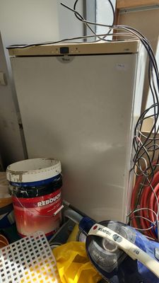 an image of a room with a lot of tools on the floor