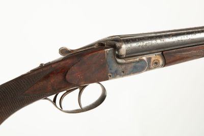 Fusil juxtaposé stéphanois système Anson calibre 16/65 à ext… - Photo 1