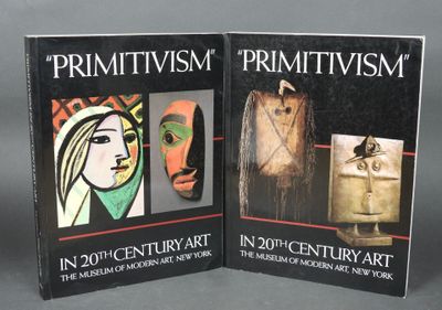 deux couvertures de livres consacrées au primitivisme dans l'art du XXe siècle et à l'art moderne