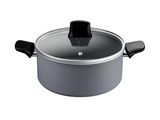 une image représentant une casserole avec son couvercle sur fond blanc