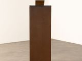 an image of a sculpture in a room with a white wall