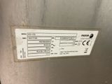 an image of a close up of a label on a refrigerator