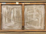 an image of a picture of a window with a rope hanging from it