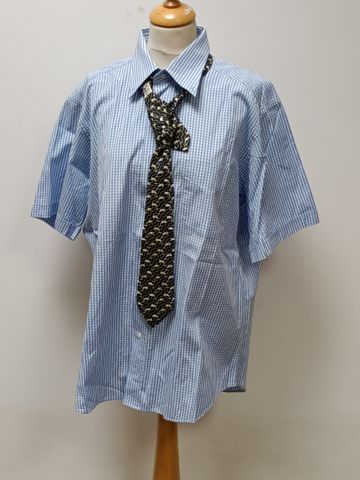 ARROW - Chemise homme T 42. On y joint 1 cravate HERMES