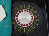 a clock that is sitting on top of a table