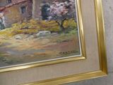 a picture of a painting hanging on a wall