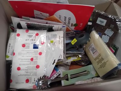 a box full of assorted items that are in the box