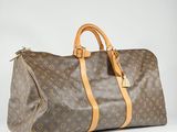 louis vuitton monogram canvas keepall bag