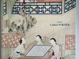 a picture of a book with a picture of people playing a game