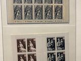 a picture of a collection of stamps in a book