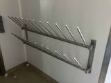 an image of a bathroom with a towel rack
