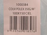 a label on a piece of plastic with a barcode on it