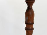 an image of a close up of a wooden table with a white background