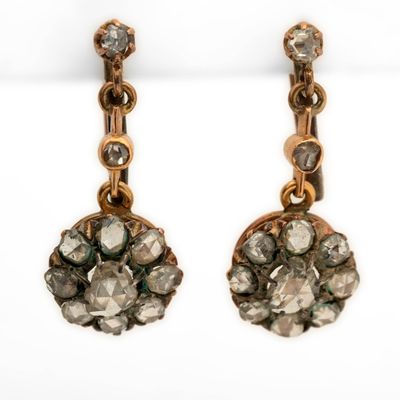 Boucles d'Oreilles Fille Ado, Boucle d'Oreille Homme Strass Clou Plaqué Or Blanc Carré Simple et Élégant 4MM Earrings Bijoux Femme