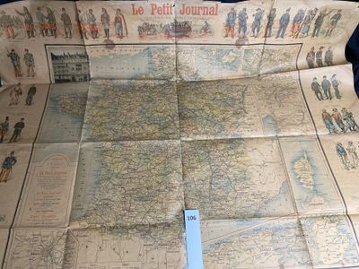 a map of the world on display on a table
