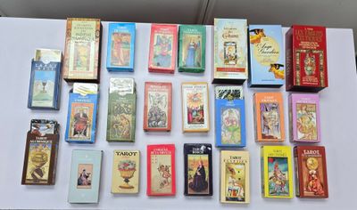 a lot of books that are on the table