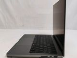 an open laptop computer sitting on top of a white table