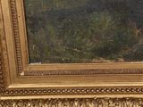 a picture of a painting on the wall of a room