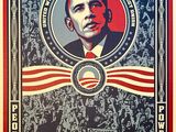 obama yes we did poster for the obama campaign