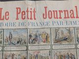 french newspaper with pictures of people on it on a table