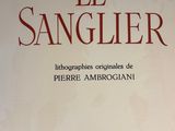 the cover of the book le sanglier by henri boscoo