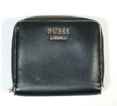 LANCEL Portefeuille en cuir marron