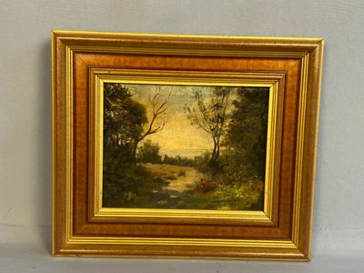 a picture of a painting hanging on a wall