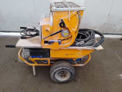 Projeteuse de mortier et d'enduit extérieur EUROPRO COMPACT …