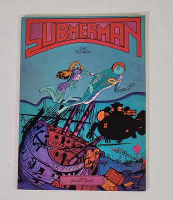 la couverture du premier numéro de la série « Superman Comics »